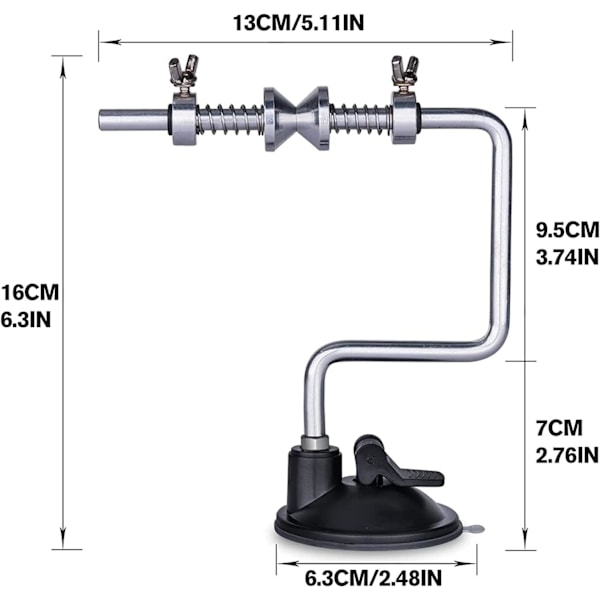 Snelleholder for fiskesnøre. Opptrekker designet for å enkelt fylle din re