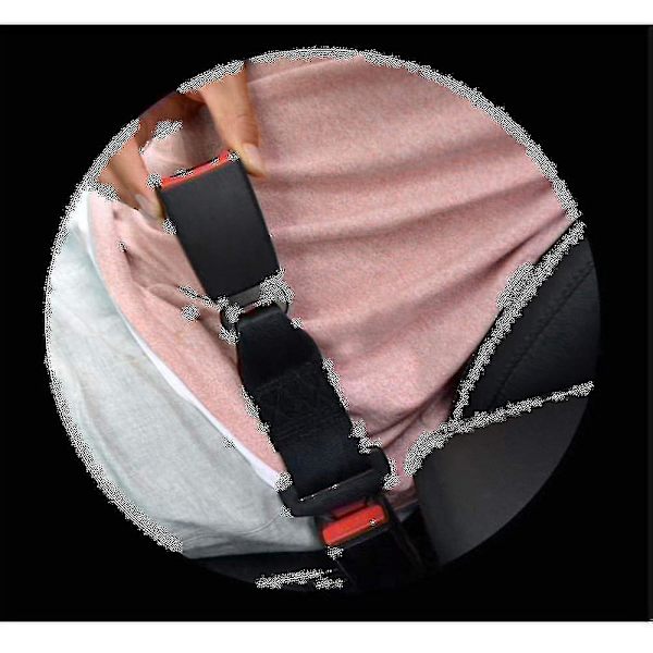 Säkerhetsbältesförlängare 1/2 Pack Universal Bilbältesförlängare Justerbar Bältesförlängare 23cm Grå gray 1pc 36cm