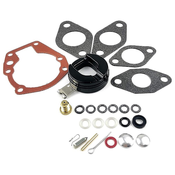 Carburetor Repair Kit 439071 with Float Replaces Johnson Evinrude Omc/brp Outboard 3 4 5 5.5 6 7.5 10 15