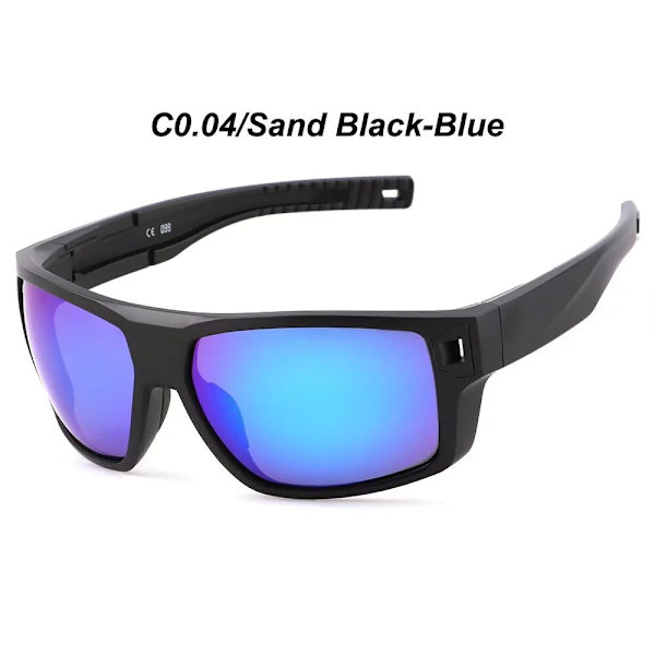 Toppkvalitativa anpassade logotyp costas Del Mar diego herr polariserade ultralätta solglasögon fiske cykelsolglasögon CASES