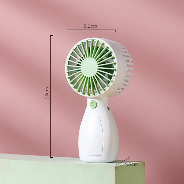 Rechargeable Mini Hand Fan Portable Summer Cooling Fan for Outdoor Travel