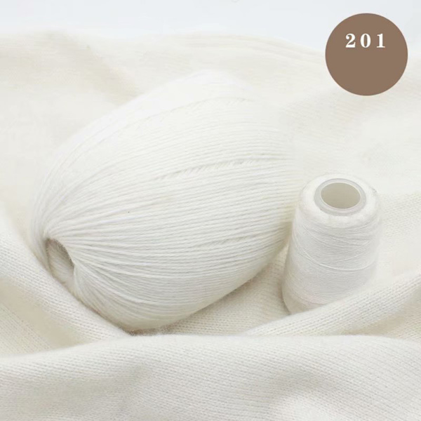Mongoliskt kashmirgarnsset för handgjorda hantverk Bolscarf Wool 50 Plus 20 G/lot 1