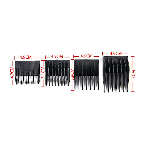 pcs Barber Hårklipper Grensekam erstatningsguide Kam for Moser 1400-serien