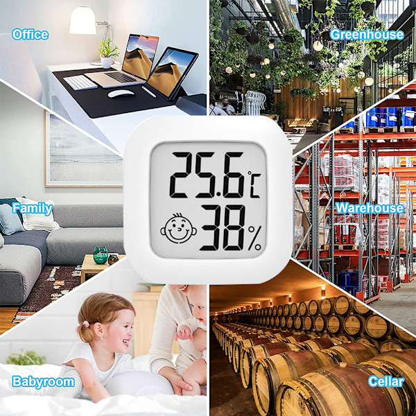 3-pack inomhus termometer