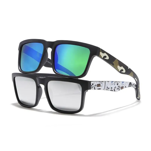 Engros Trendy Designer Polariseret Unisex Solbriller Til Mænd Mænd Farverig Belægning Uv400 Solbriller C8 Retro Sunglasses