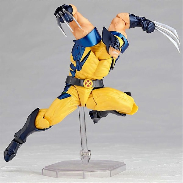 Anime X-men Wolverine Actionfigur Legetøj 16cm Model Revoltech Amazing Yamaguchi Skrivebordsdekoration