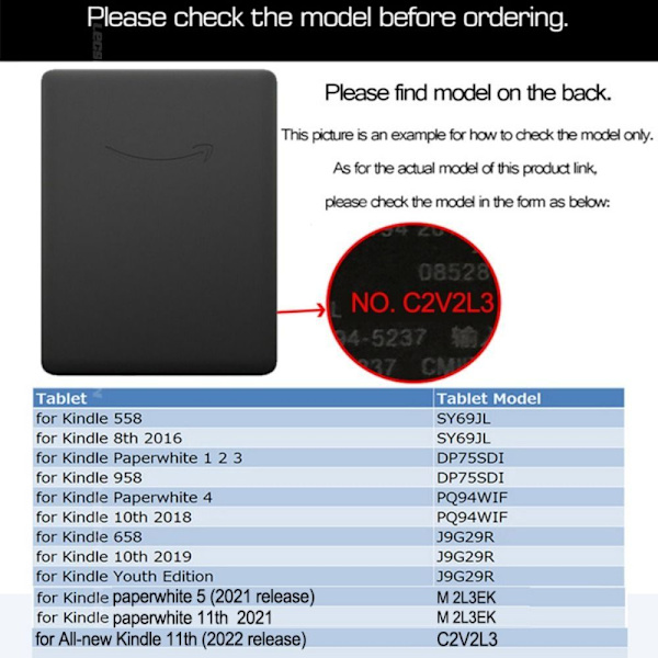 Skyddande skal för baksidan till C2V2L3 - redo For C2V2L3 For C2V2L3