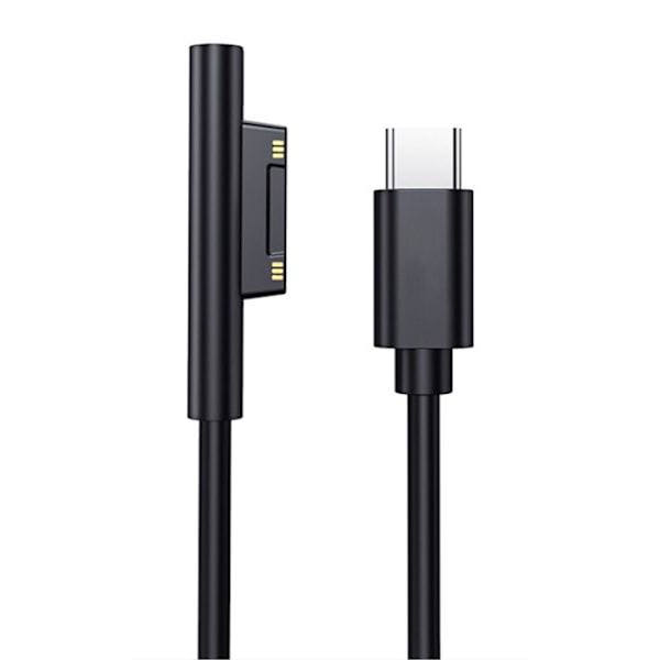 USB C -virtalähteen latauskaapeli Surface Pro 7/6/54/3 -laitteille