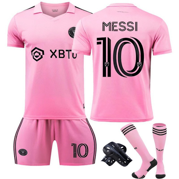 23-24 Miami kotipaita numero 10 Major League Soccer -asusetti lasten aikuisten paita Miami home game without numbers Children 20