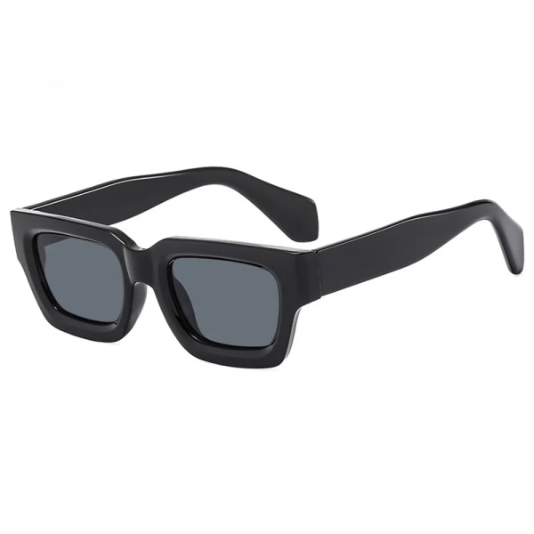Trendiga designer solglasögon 2024, rektangulära solglasögon Gafas De Sol UV400, unisex, små fyrkantiga solglasögon C1 Fashion Sunglasses