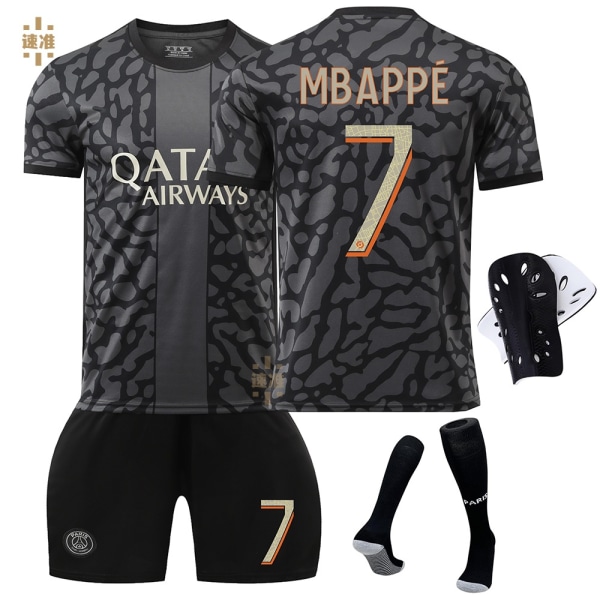 23-24 Paris Second Away Fotbollströja Nr 7 Mbappe 19 Li Gangren 10 Dembele 9 Ramos Jersey Edition No socks size 11 #XL