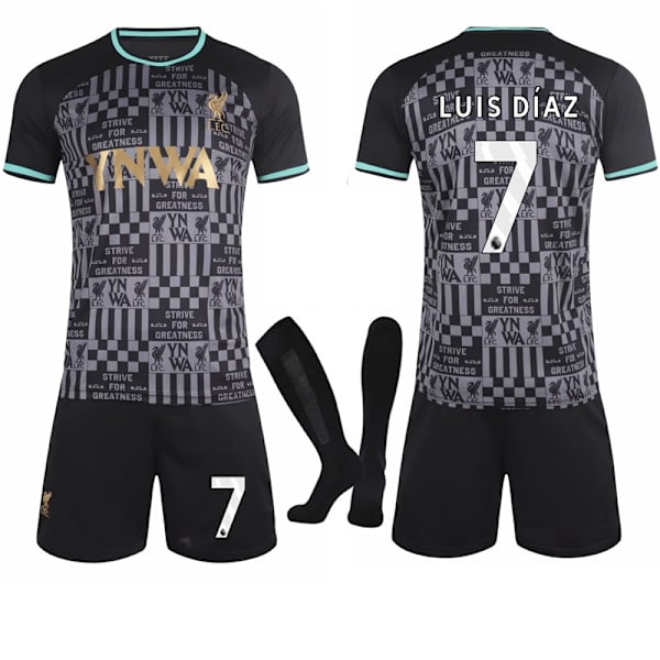 Liverpool Special Edition Fodboldtrøje til Børn Nr. 7 LUIS DIAZ (Str. 24-25) L