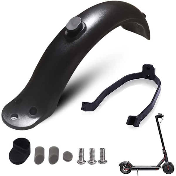 Fender bracket, electric scooter replacement accessory for with screws and cover