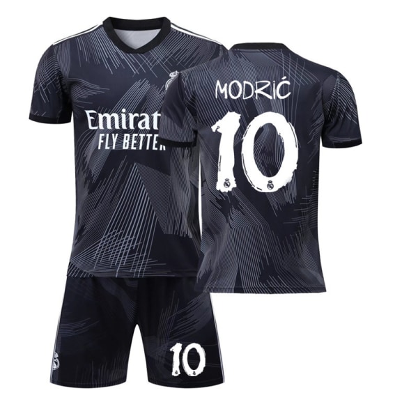 22-23 Real Madrid 120-års jubilæums Y3 fælles trøjesæt nr. 9 Benzema nr. 20 Vinicius fodboldtrøje thailandsk udgave No. 7 + no socks Size 22 120-130cm