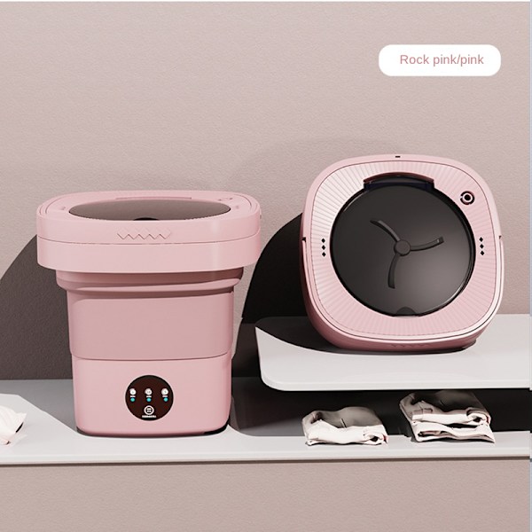 Bärbar tvättmaskin, hopfällbar torktumlare, minitvättmaskin, liten smart tvättmaskin, 3 rengöringslägen för baby, camping, husbil och resor F