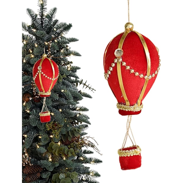 Julgranspynt | Filtjulpynt | Pärlemor-hängsmycken för julen RED