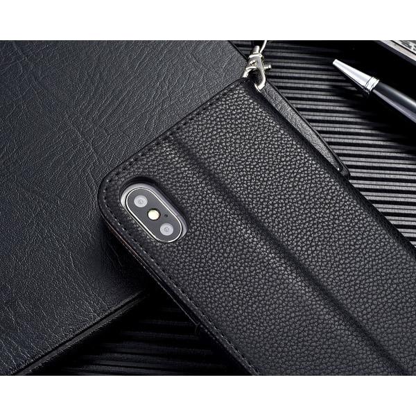 SQBB iPhone 12 Pro Max flip-telefonetui i læder AMG