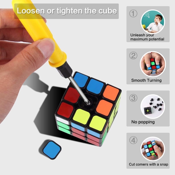 Speed Cube Set, Magic Cube Set