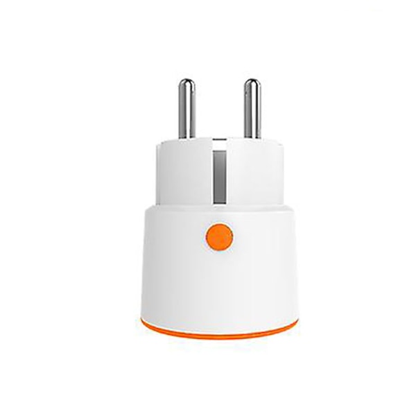 Smartkontakt - WiFi Tuya Smart Socket Alexa Stemmeapp Fjernkontroll Smartkontakt Europeisk Standard