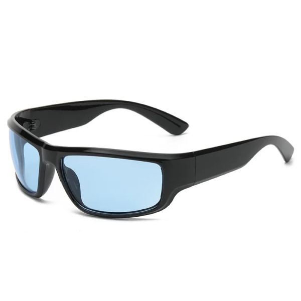 Steampunk unisex Futuristiska Sports solglasögon 2024 kvinnor v 2 Y2K sunglasses customized