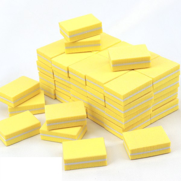 Buffer Block Neglefil, 100/180 Grit Svampe Neglebuffer til
