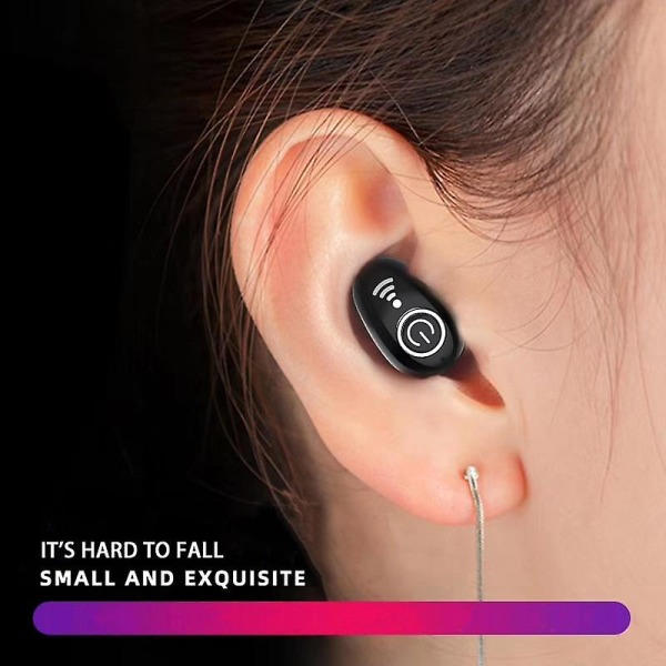 Tws Langattomat Kuulokkeet Korvanappikuulokkeet Näkymättömät Kuulokkeet Handsfree-Kuulokemikrofoni Stereo S650 Mini Kuulokkeet 04 Bagged