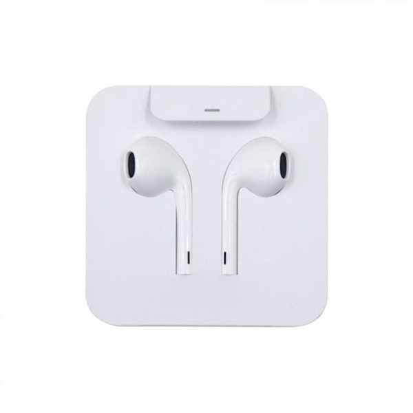 iPhone-kompatible Lightning in-ear-hodetelefoner iPhone X/11/12/13/14 hvite