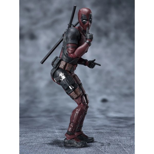 16cm Deadpool Actionfigur SHF Superhelt Samling Dukke Bevegelig Marvel Deadpool PVC Figur Modell Leker for Barn Gaver