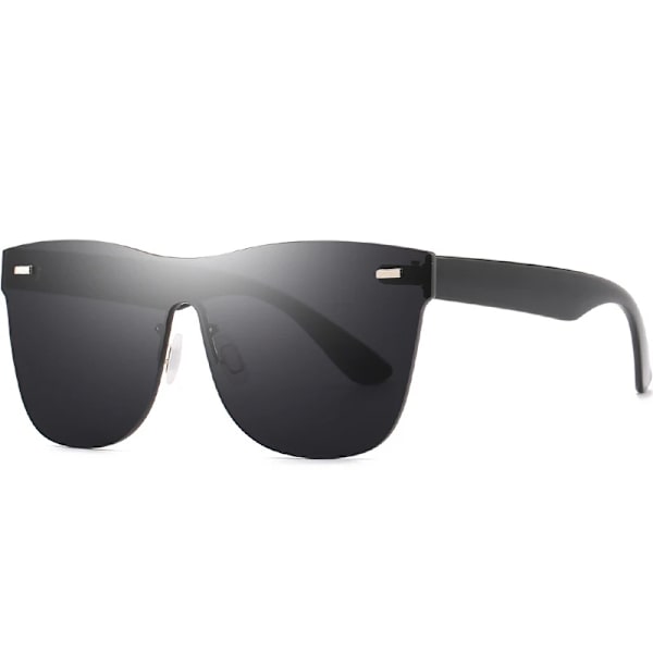 SKYWAY Luksus Brand Design Stelfri Enkelt Stykke Linse Solbriller Fashion Enkelt Linse Solbriller C4 As Picture