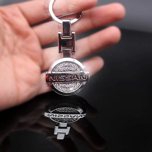 Nissanin auton logon avaimenperä riipus + lahjapakkaus