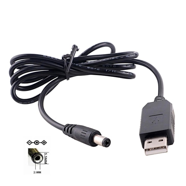 USB til DC 5V 9V 12V Adapter Konverter Kabel USB til 8PCS DC Stik til Router Mini Fan Højttaler WIFI Opladning Bank Stik