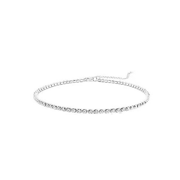 Kristallkedjan Halsband 1 RAD 1 RAD 1 row 1 row