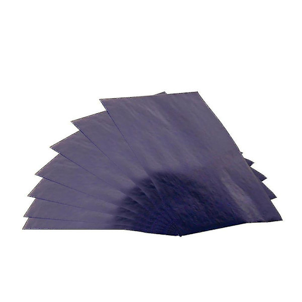 Kolsvart baspapper A4 A3 Gratis klippbart återanvändbart dubbelsidigt kontorsmaterial skolmaterial ritning kol A4 blue 100 sheets