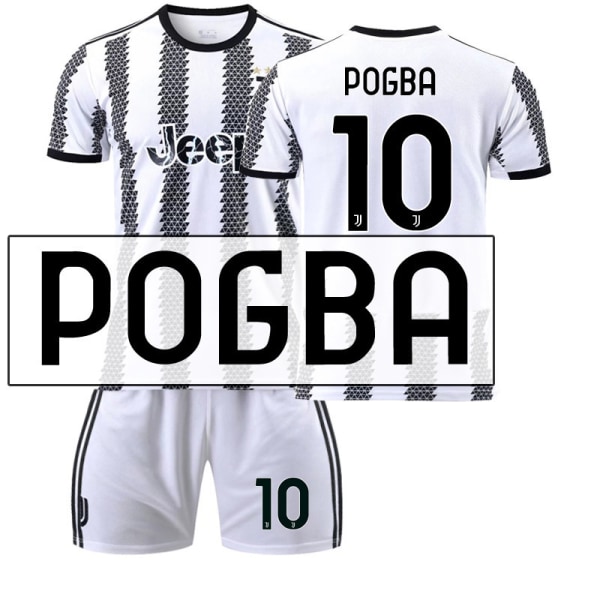 22-23 Uusi versio Juventus nro 7 Hovey nro 10 Pogba 22 Di Maria 10 Dybala Jalkapallopaita Setti 2223 Juventus No. 10 Pogba #20