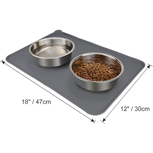 Silicone Pet Feeding Mat Non Slip Waterproof Bowl Mat For pet