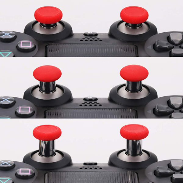 Vaihda Grip Stick - Varaosat Analog Joystick Yhteensopiva Xbox one ELITE, PS4 Ohjaimen Lisävaruste - Punainen