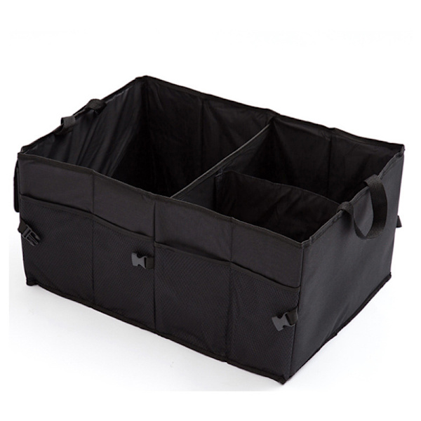 560*390*265mm sammenklappelig bagagerum, sort sammenklappelig bagagerumspose, shopping