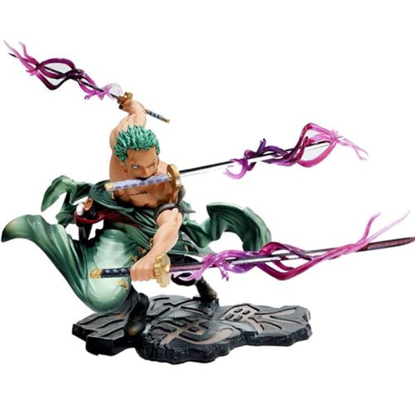 Upea yksikokoinen Roronoa Zoro animehahmo 17 cm