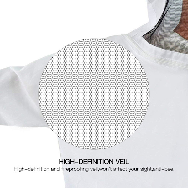Melliparhailija-asu, ammattimainen Bee Guard, hattu