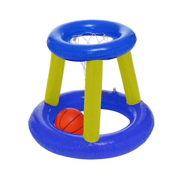 Vand Basketball Kurv Pool Float Oppusteligt Spil