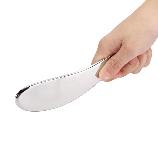 Akupunktur Massage Scratch Board i rostfritt stål för muskelvärk Gua Sha-verktyg