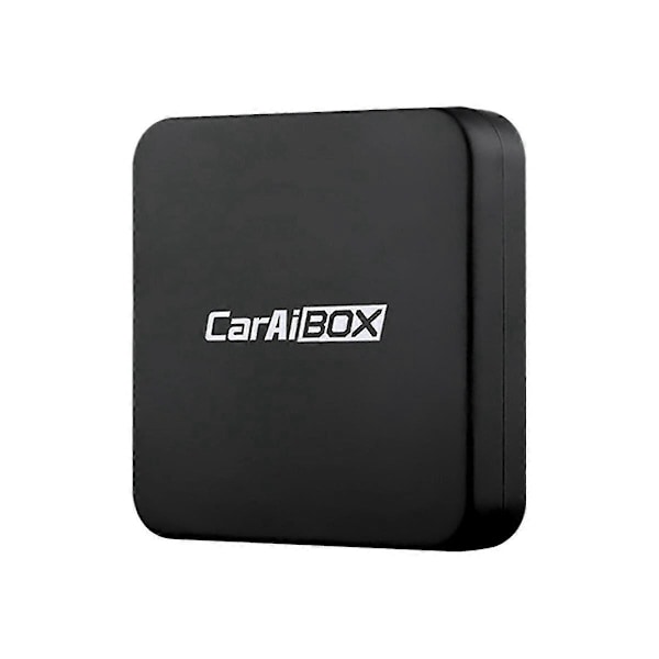 Bil AI-box 2-i-1 Trådlös Android Auto Carplay-adapter Smart bil AI-box Bil trådbunden Carplay till trådlös