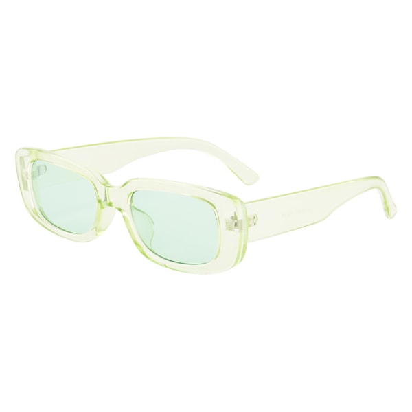 Mode rektangulära solglasögon kvinnlig retro personlighet smala fyrkantiga solglasögon