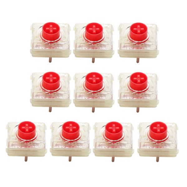 RGB Mx-brytere Cherry MX Low Profile RGB Silver/Rød Switch Thin Key Switch
