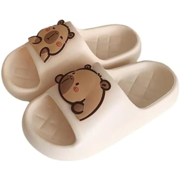 Capybara Tecknade Tofflor Sandaler Kvinnor Halkfria - Utomhus & Inomhus Skor För Strand Resor Dusch Flip Flops Kvinnor