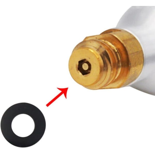 20 st O-Ring Kit Tätning för Sodastream Co2 Flaska Soda Club Blå Munstycke Reparation Tätningsring