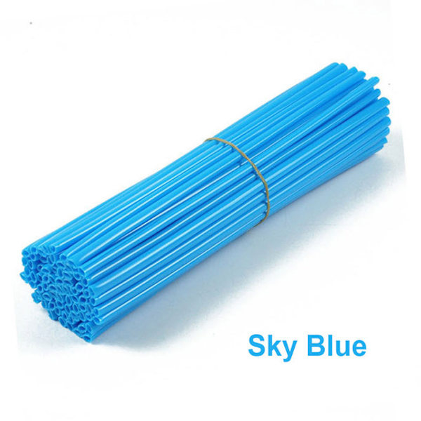 72 stk. Egerbeskytter Egerhud Beskyttelses Wraps Fælg Wraps til Universal Motorcykel Motocross Dirt Bikes Cykel Blue