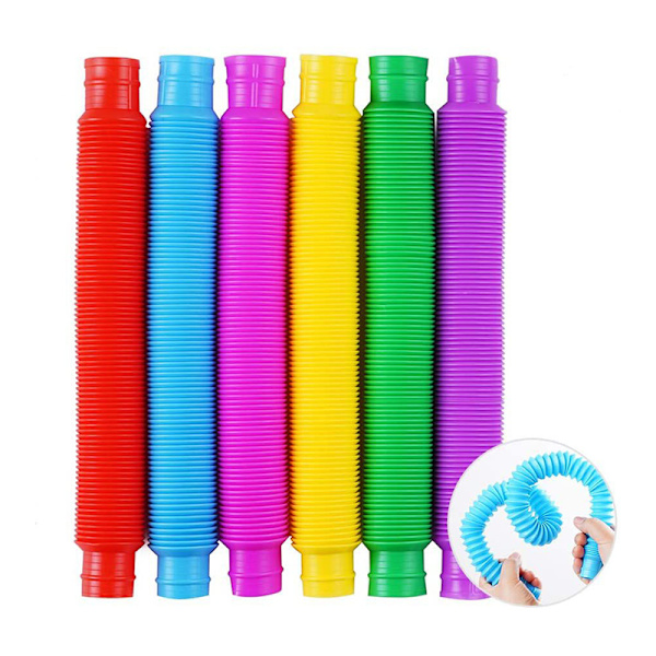 pcs Pops Tubes -aistilelut autistisille lapsille ja lapsille tarkoitetut fidget-lelut Stressinlievitys reg. no