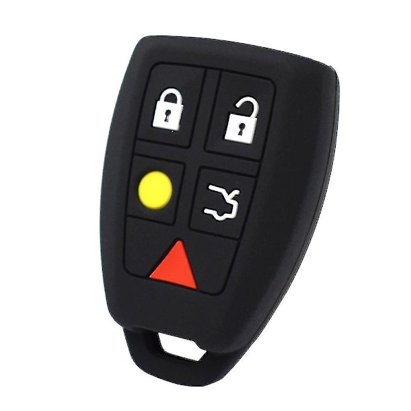 Silikone etui til Volvo C30 C70 S40 V50 2004 2005 2006 2007 Cover Remote Fob Shell Jacket Sleeve