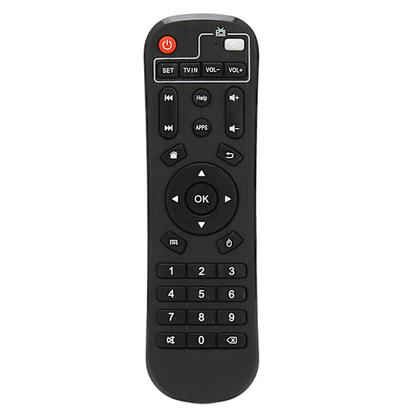 Fjernkontroll med store knapper, holdbar fjernkontroll, kompatibel med H96 PRO TV-boks